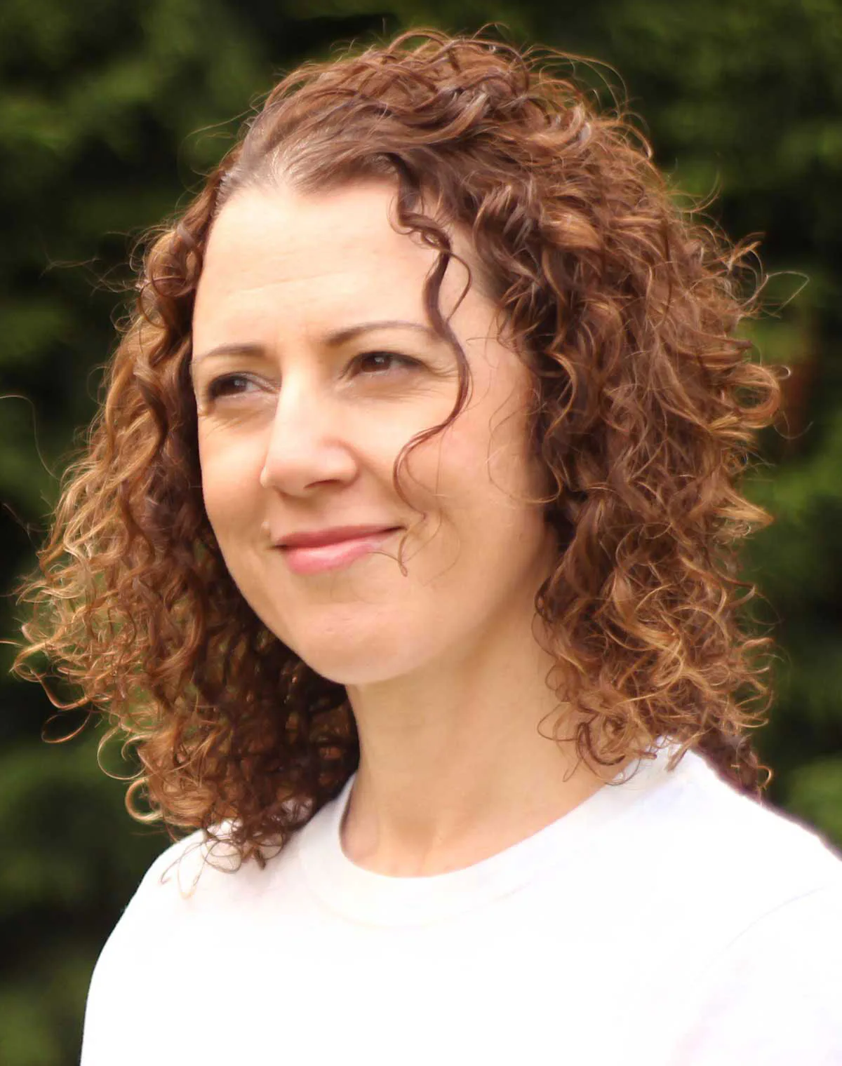 Helen Bell smiling outdoors